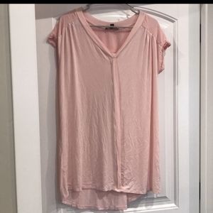 Women's Suzanne Betro pink tee tunic, sz large